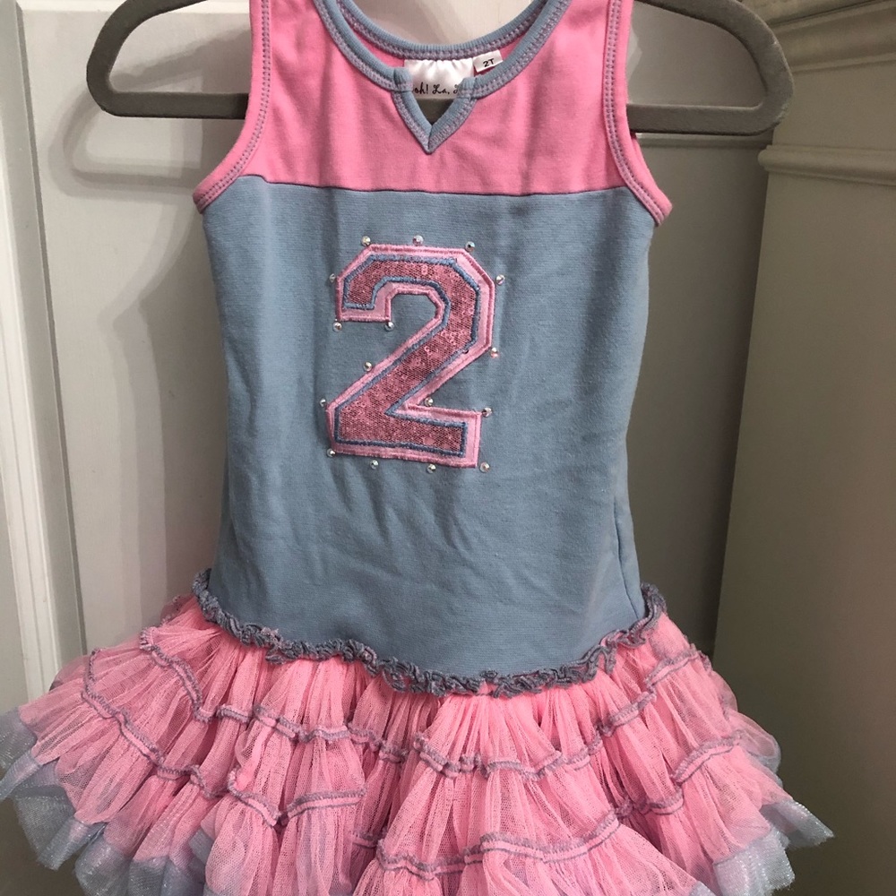 Ooh la la couture varsity 2 dress